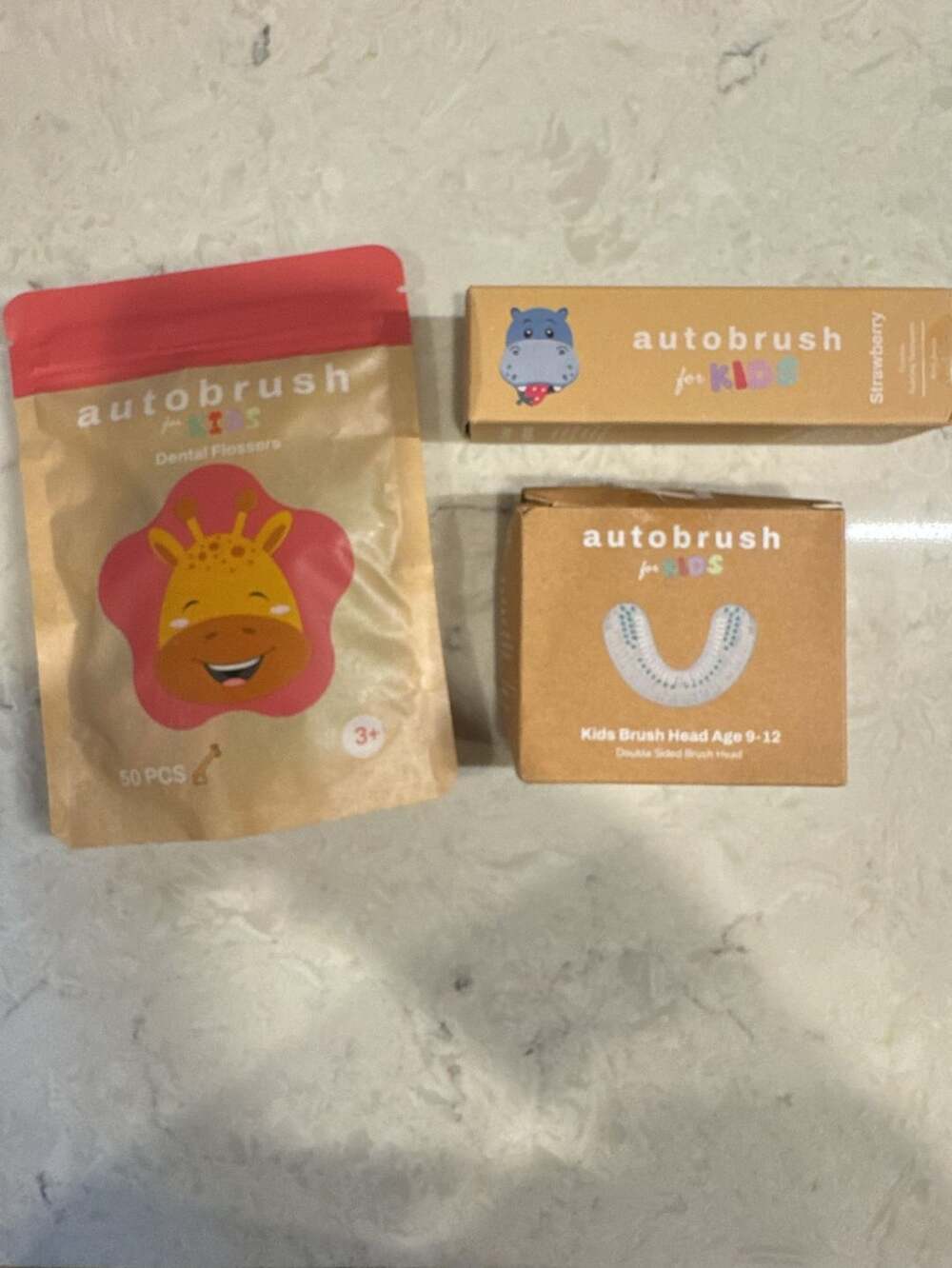Autobrush Kids Ages 9-12 Replacement Bundle.